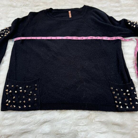 Urban Outfitters Black Sweater with Stud Spikes - Picture 5 of 9